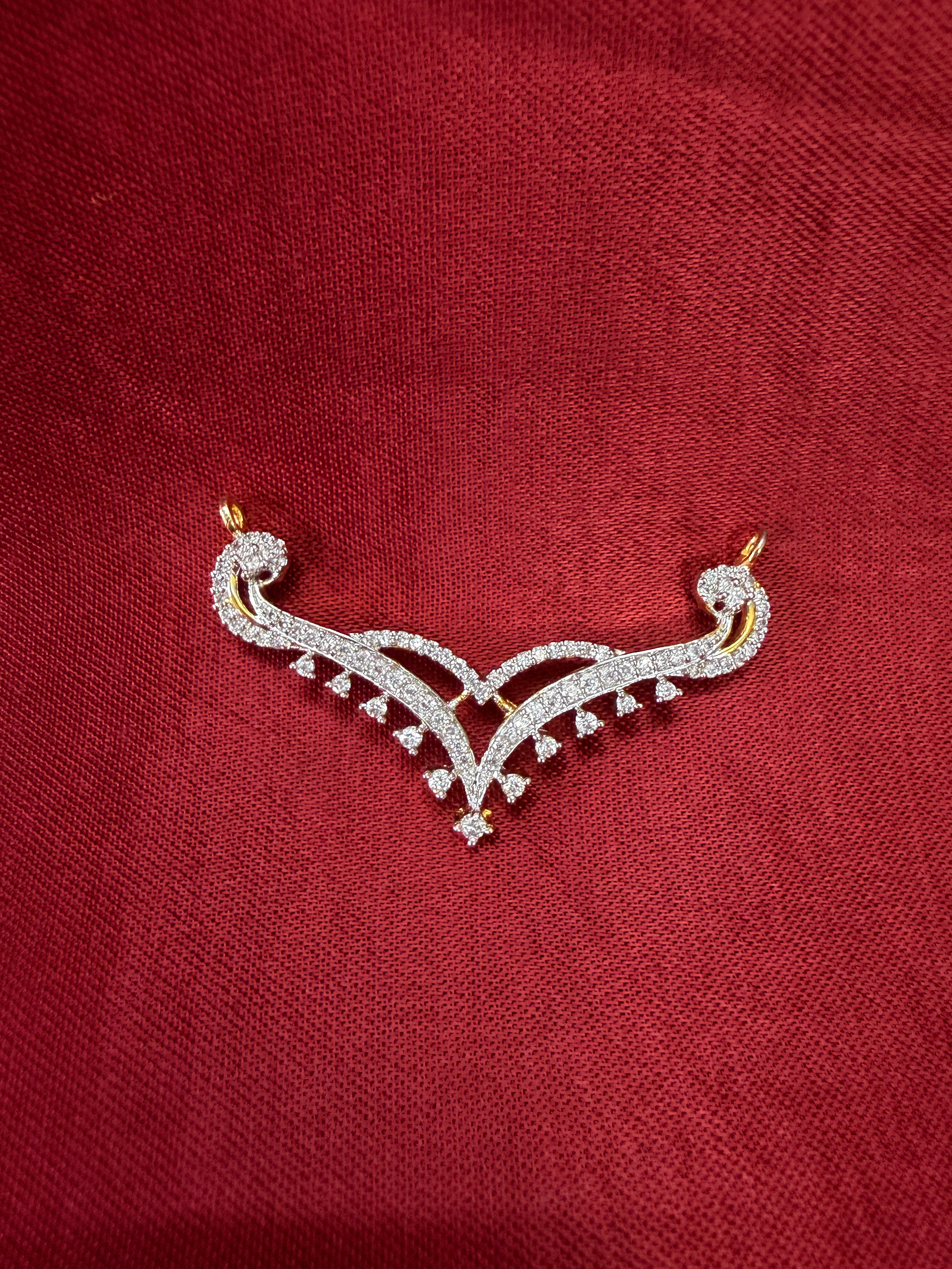 Celestial Wings Diamond Necklace